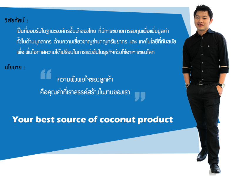 Your best source of coconut product